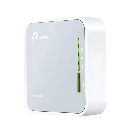 TP-Link TL-WR902AC Blanc WiFi 5 433Mbps Double bande 1 port 2 antennes Routeur sans fil
