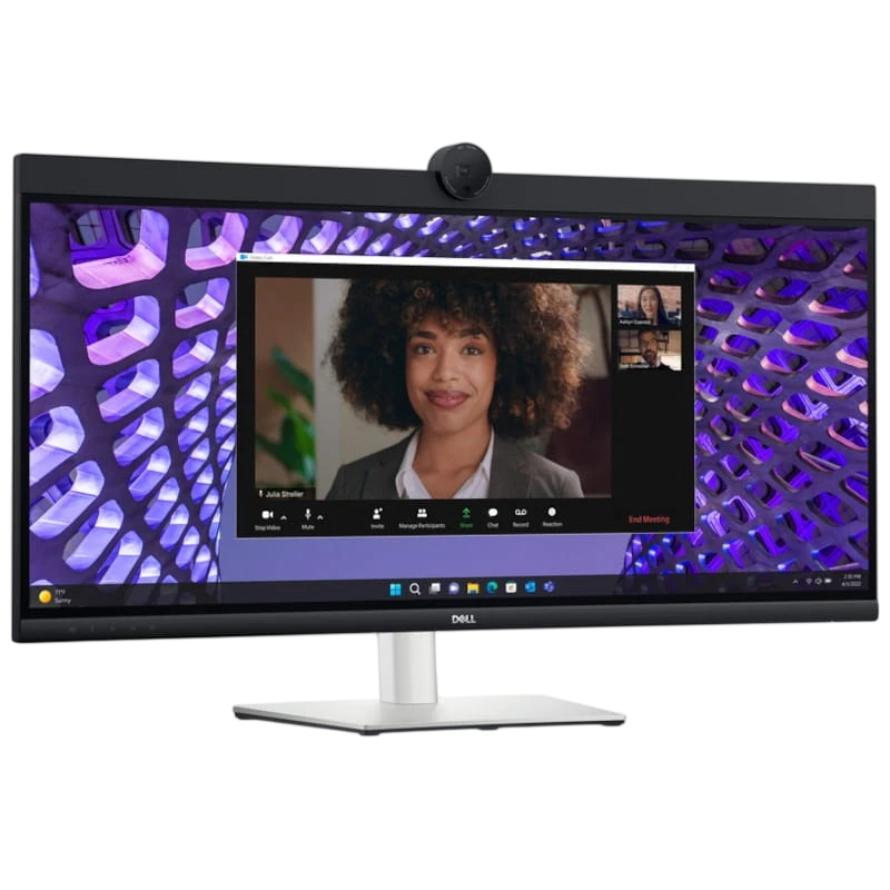 Dell P Series P3424WEB Noir avec webcam 34,1 pouces 2K IPS 8ms incurvé UltraWide Écran