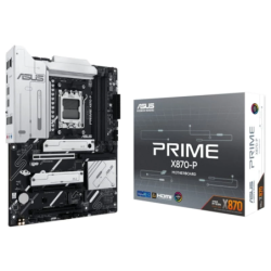 ASUS PRIME X870-P AMD X870 Socket AM5 ATX 2,5G Ethernet 4 emplacements M.2 Carte mère