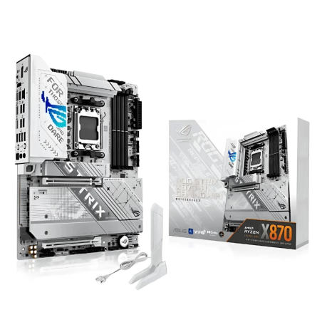 ASUS ROG STRIX X870-A GAMING WiFi Socket AM5 ATX 2,5G Ethernet 4 emplacements M.2 Carte mère