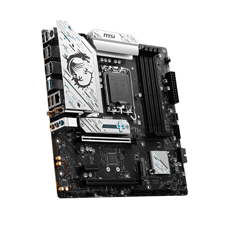 MSI B760M GAMING PLUS WiFi LGA 1700 micro ATX Intel B760 2,5G Ethernet Carte mère