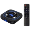 Transpeed 2GB/16GB Noir Android 12 8K WiFi double bande Bluetooth H618 TV Box