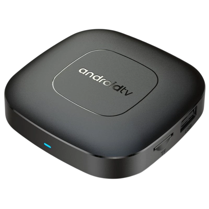 T1 2GB/8GB Noir Android 13 8K WiFi double bande Bluetooth H313 TV Box