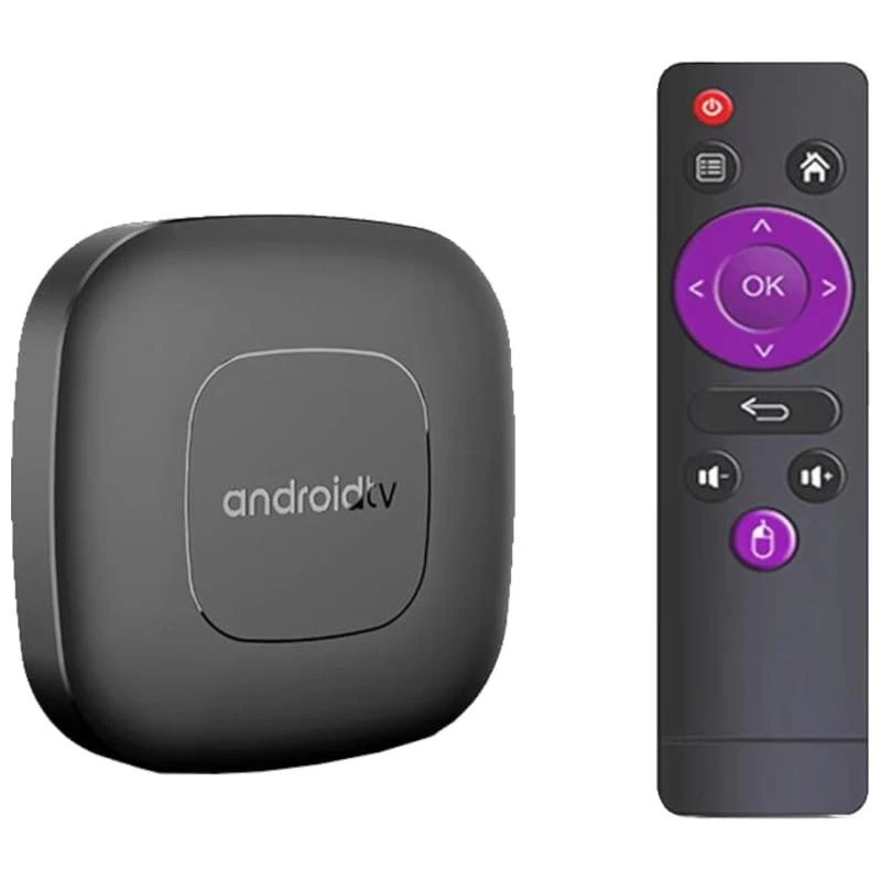 T1 2GB/16GB Noir Android 13 8K WiFi double bande Bluetooth H313 TV Box