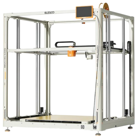 ELEGOO OrangeStorm Giga Blanc FDM 300mm/s nivellement automatique Imprimante 3D