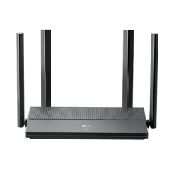 TP-Link EX141 Double bande (2,4 GHz/5 GHz) WiFi 6 Noir 1201Mbps 4 ports Gigabit 4 antennes Routeur sans fil