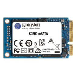 Kingston KC600 mSATA 1TB SATA III 550MB/s SSD