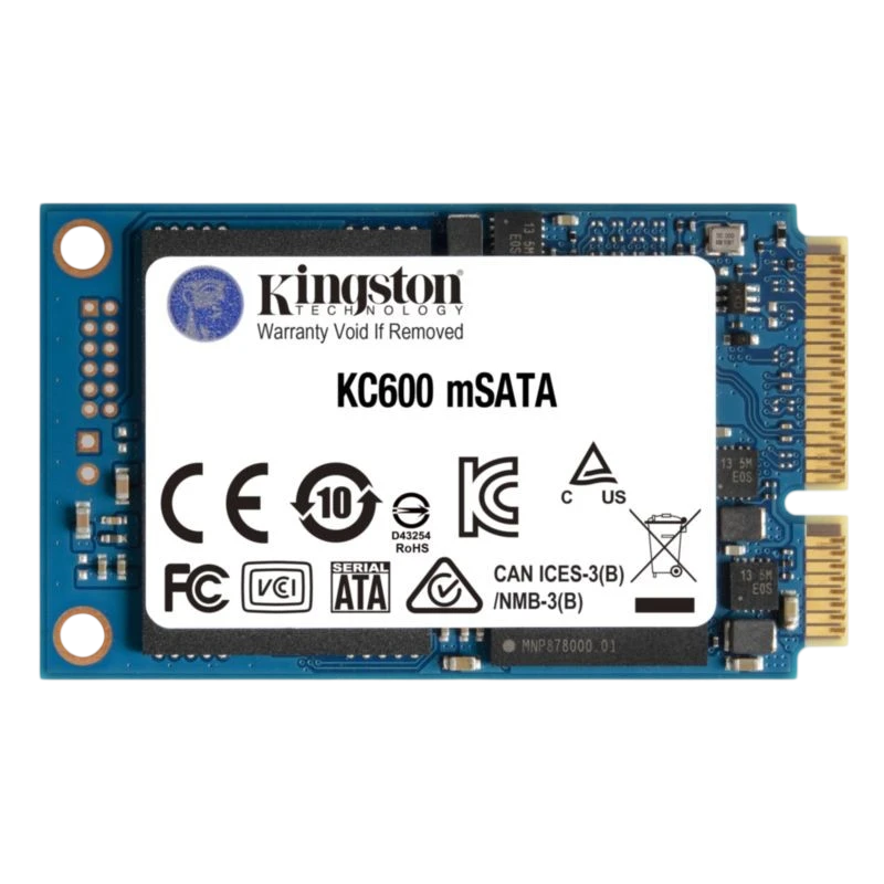 Kingston KC600 mSATA 1TB SATA III 550MB/s SSD