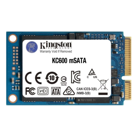 Kingston KC600 mSATA 1TB SATA III 550MB/s SSD