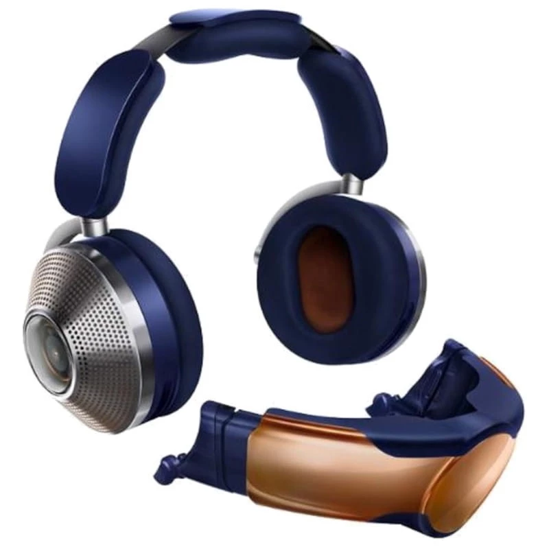 Dyson Zone Absolute+ Visière Bleu/Cuivre ANC Bluetooth 5.0 50h Écouteurs sans fil