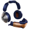 Dyson Zone Absolute+ Visière Bleu/Cuivre ANC Bluetooth 5.0 50h Écouteurs sans fil