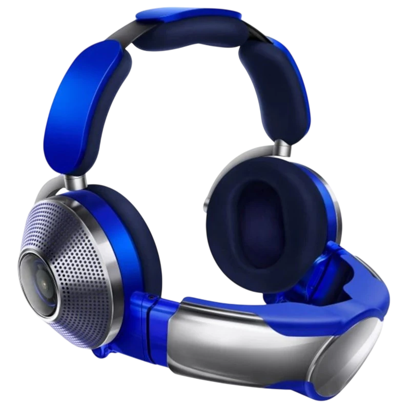 Dyson Zone Absolute Visière Bleu Ultra/Bleu Marine ANC Bluetooth 5.0 50h Écouteurs sans fil