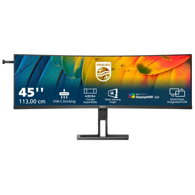 Philips 6000 series 45B1U6900C Noir 44,5 pouces DQHD VA 4ms incurvé UltraWide Écran