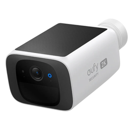 Eufy Security SoloCam S220 Blanc 2K WiFi Solar IP67 Caméra de surveillance