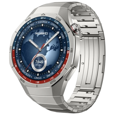 Huawei Watch GT5 Pro 46 mm Bracelet Titane 1,43 pouces AMOLED GPS 14 jours +100 sports 5ATM IP69K