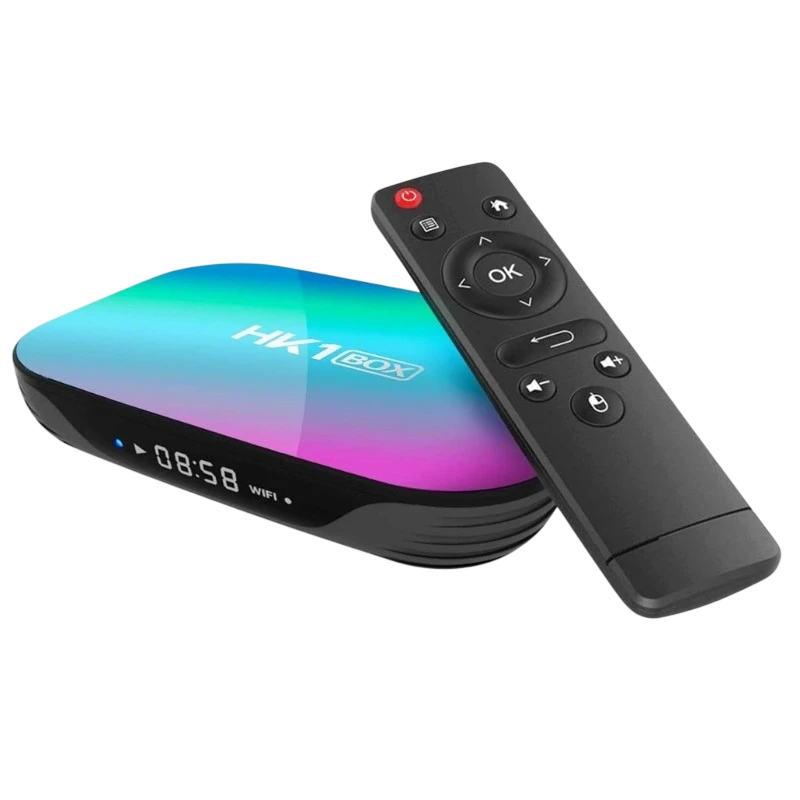 HK1 Box 4GB/64GB Noir Android TV 9 4K WiFi double bande S905X3