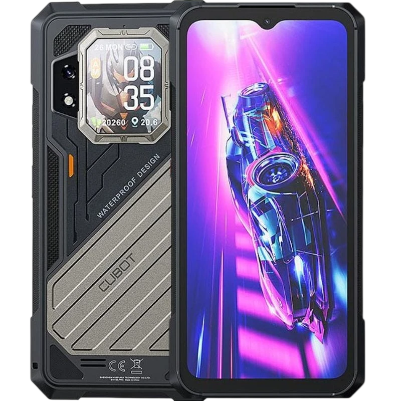 Cubot KingKong X 16GB/256GB Noir 6,58 pouces IPS 120Hz 100MP 10200mAh 33W NFC