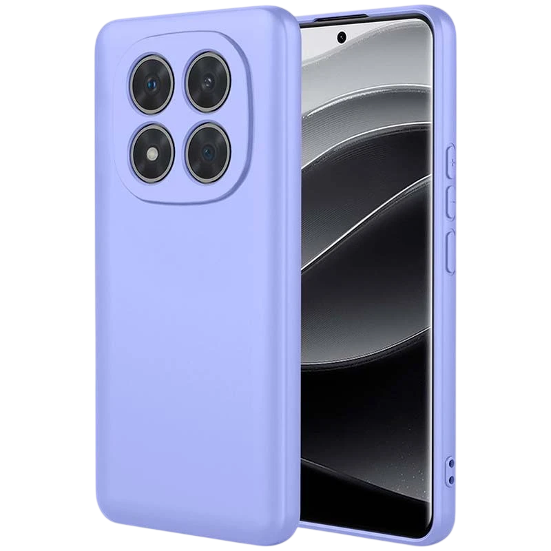 Coque Xiaomi Redmi Note 14 Pro Plus 5G Square Liquid Premium Lavande