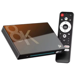 H96 Max M9S 8GB/128GB Noir Android 14 8K WiFi 6 Bluetooth RK3576 Gigabit TV Box