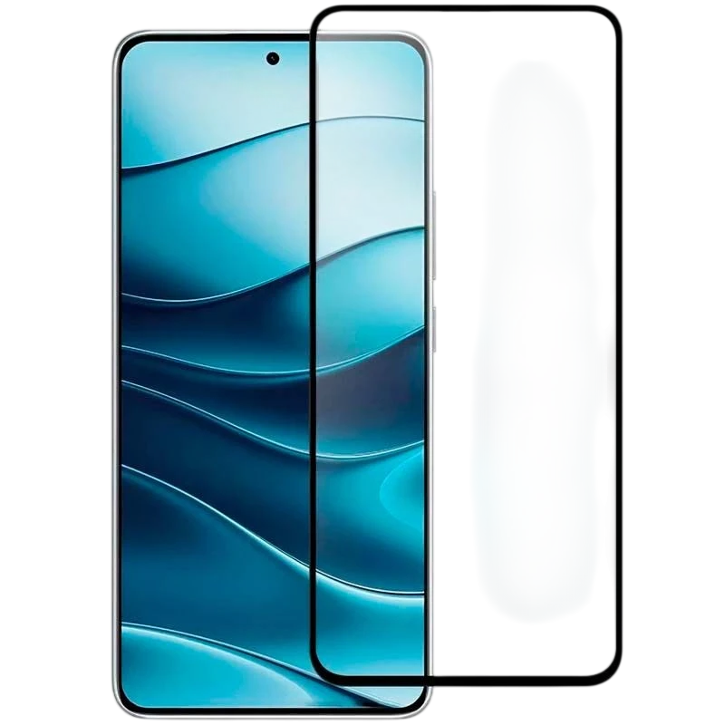 Protecteur d'écran en verre trempé Xiaomi Redmi Note 14 5G / Note 14 4G Full Screen 3D