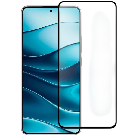 Protecteur d'écran en verre trempé Xiaomi Redmi Note 14 5G / Note 14 4G Full Screen 3D