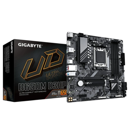 Gigabyte B650M D3HP G10 AM5 micro ATX AMD B650 2,5G Ethernet 2 emplacements M.2 Carte mère