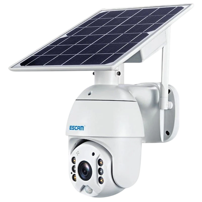 Escam QF480 Full HD 4G Solar PTZ 355° Caméra de surveillance