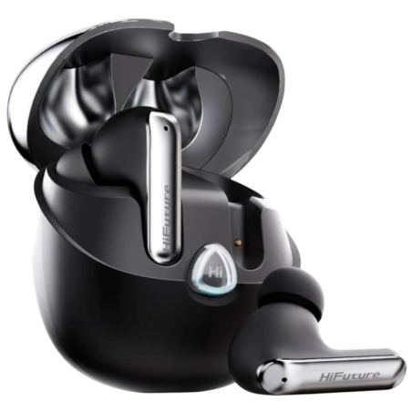HiFuture Sonic AIR Noir TWS Bluetooth 5.3 35h IPX5 Écouteurs sans fil