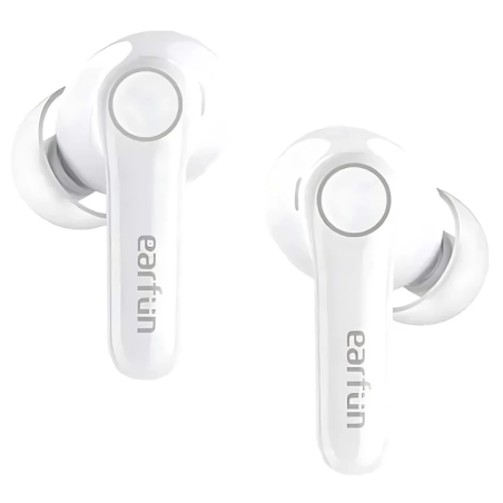 EarFun Air Pro 4 Blanc Brillant TWS ANC Bluetooth 5.4 52h IPX5 Multipoint Écouteurs sans fil