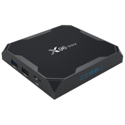 X96 Max+ 4GB/32GB Android 9 8K WiFi double bande Bluetooth S905X3 Gigabit TV Box
