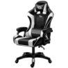 PowerGaming Noir/Blanc 120kg Chaise gaming