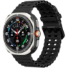 Bracelet en silicone Samsung Galaxy Watch Ultra/Ultra 2 Noir