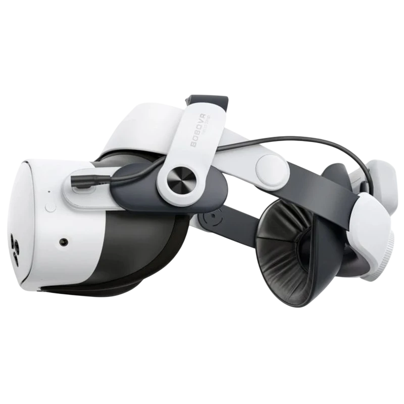 BOBOVR M3 Pro Bandeau avec batterie pour Meta Quest 3/3S Noir - Accessoire pour casque de réalité virtuelle