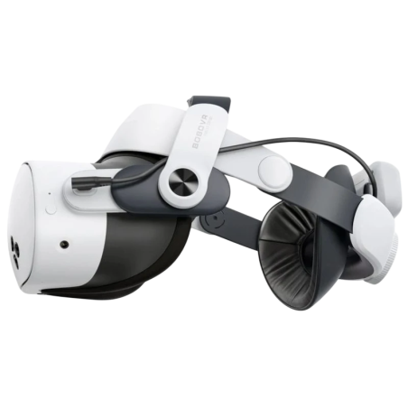 BOBOVR M3 Pro Bandeau avec batterie pour Meta Quest 3/3S Noir - Accessoire pour casque de réalité virtuelle
