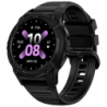 KOSPET Tank S2 Noir 1,32 pouces AMOLED GPS 10 jours +170 sports 5ATM IP69K Smartwatch