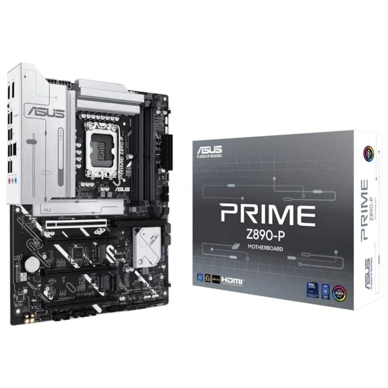 ASUS PRIME Z890-P Intel Z890 LGA 1851 ATX 2,5G Ethernet 4 emplacements M.2 Carte mère