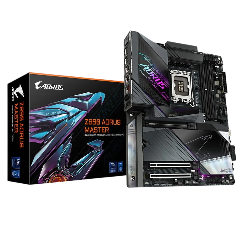 Gigabyte Z890 AORUS MASTER LGA 1851 ATX WiFi 5 emplacements M.2 Carte mère