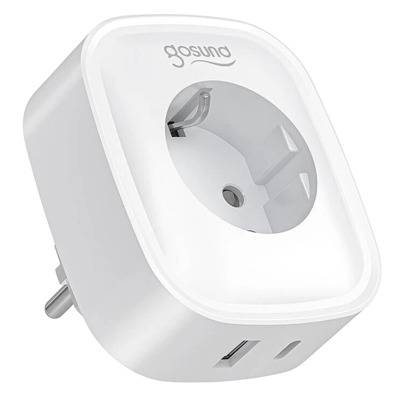 Gosund SP6 Blanc WiFi Bluetooth 16A 20W Prise connectée