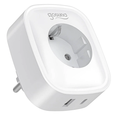 Gosund SP6 Blanc WiFi Bluetooth 16A 20W Prise connectée