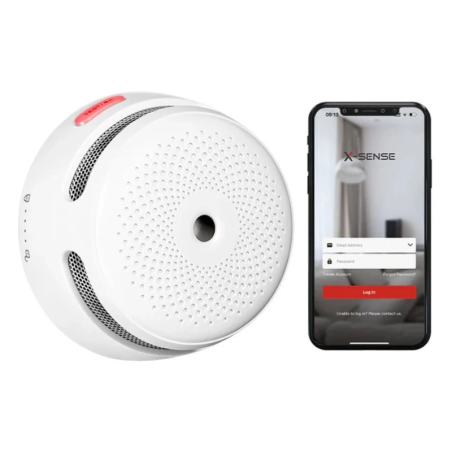 X-Sense XS01-WX Blanc WiFi Détecteur de fumée