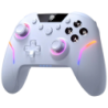 EasySMX X20 Blanc avec Boutons Mécaniques pour PC, Switch et Smartphone (Android et iOS) 1000mAh Manette de jeu