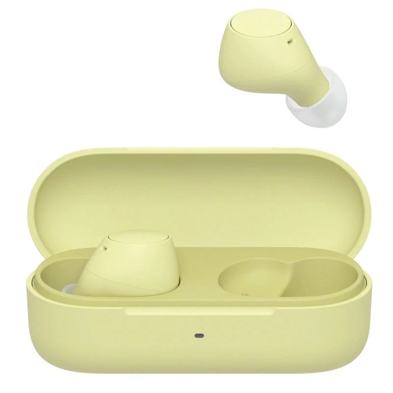 Sony WF-C510 Jaune TWS Bluetooth 5.3 IPX4 Multipoint Écouteurs sans fil