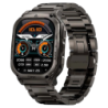 KOSPET Tank M3 Noir Édition Spéciale 1,96 pouces AMOLED 15 jours +170 sports 5ATM IP69K Smartwatch