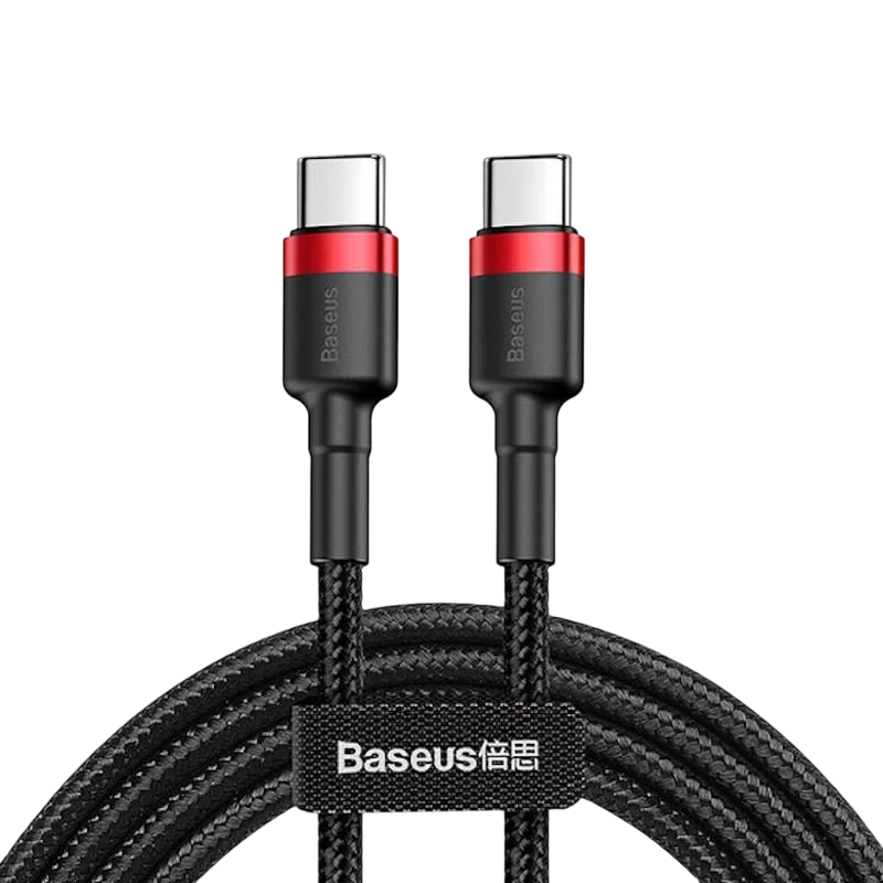 Câble Baseus USB Type C vers USB Type C 60W 1M