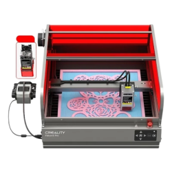 Graveur laser, Creality Falcon2 Pro 40W+1,6W Machine de gravure et de découpe laser avec caméra intégrée