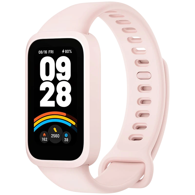 Xiaomi Mi Smart Band 9 Active Rose 1,47 pouces TFT 18 jours +100 sports 5ATM Bracelet connecté