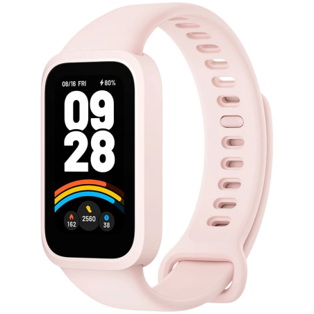 Xiaomi Mi Smart Band 9 Active Rose 1,47 pouces TFT 18 jours +100 sports 5ATM Bracelet connecté