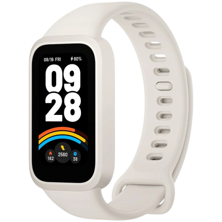 Xiaomi Mi Smart Band 9 Active Beige 1,47 pouces TFT 18 jours +100 sports 5ATM Bracelet connecté