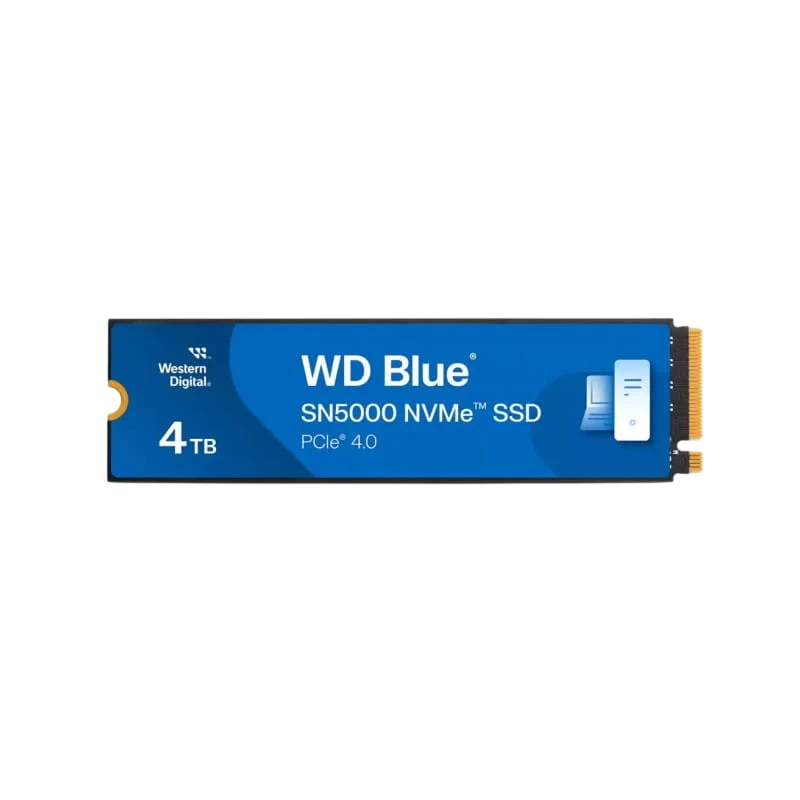 WD Blue SN5000 4TB NVMe M.2 PCIe 4.0 5500MB/s SSD