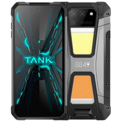 Unihertz 8849 Tank 2 Pro 12GB/512GB Rugged avec projecteur IP68 6,79 pouces IPS 120Hz 100MP 23800mAh 120W NFC